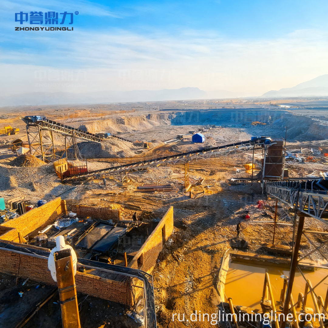 120 TPH Gold Ore Dressing Line